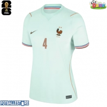 Frankrike Dayot Upamecano #4 Bortedrakt Dame VM 2026 Kortermet